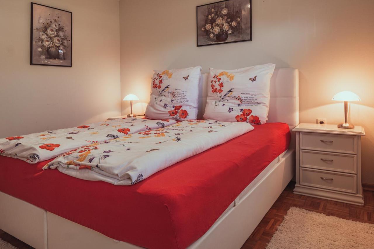 Gardenia-Altach, 2-4 P, Kueche, Garten, Terrasse, Parkplatz, Wifi, Ski Stellplatz Luaran gambar